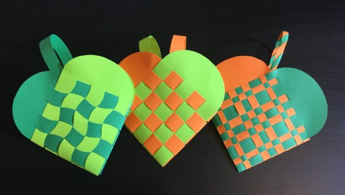 Crafternoon: Woven Paper Hearts @ Online