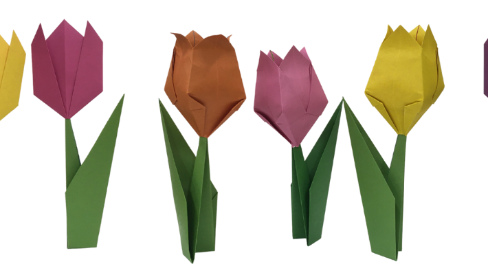 Adult Craft Kit: Origami Tulips @ Aloha Community Library