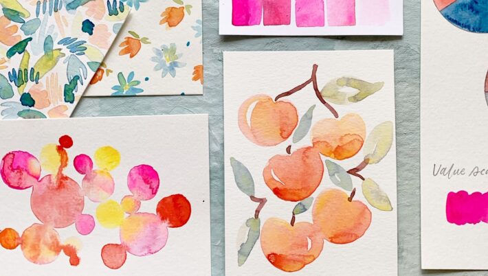 Teen Workshop: Beginner Watercolors @ Online