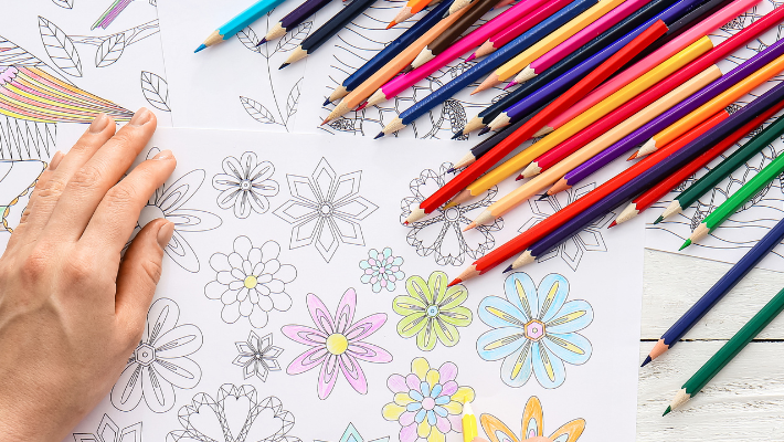 Spring Break: Color Your Library @ Aloha Community Library